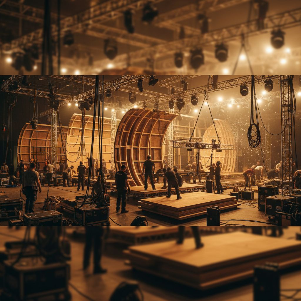 Eventos — Material em pico de demanda com entrega crítica. O evento não espera.